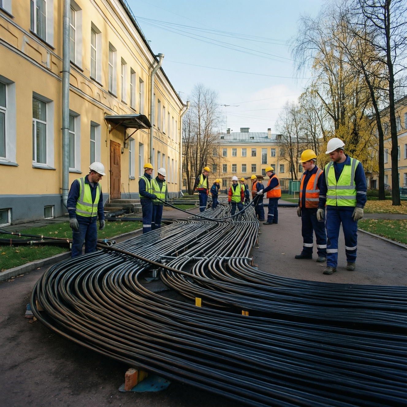 В Петербурге 19 школ и детсадов подготовили к отопительному сезону